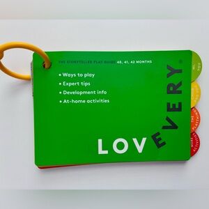 Lovevery Storyteller Play Guide for months 40-42 months